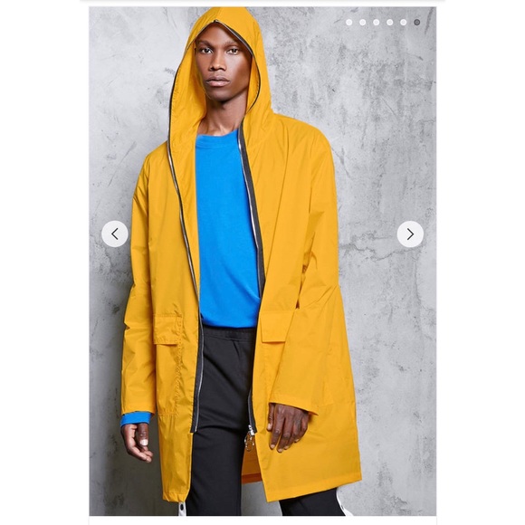 Yellow raincoat forever 21 Clearance
