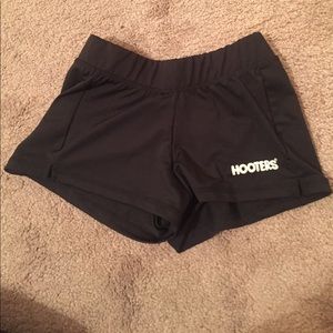 XS Black Hooters Shorts for Halloween!