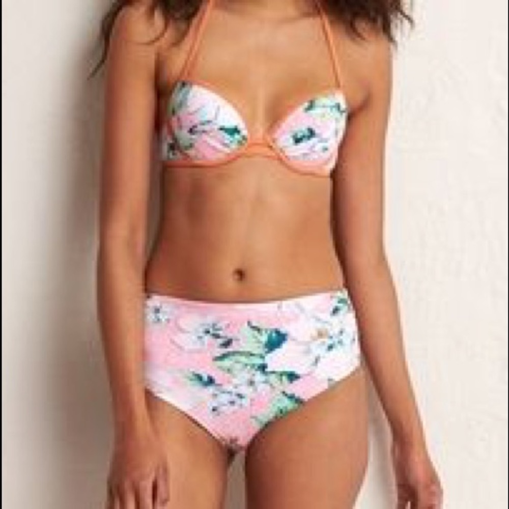 Aerie high waisted swim suit bottoms