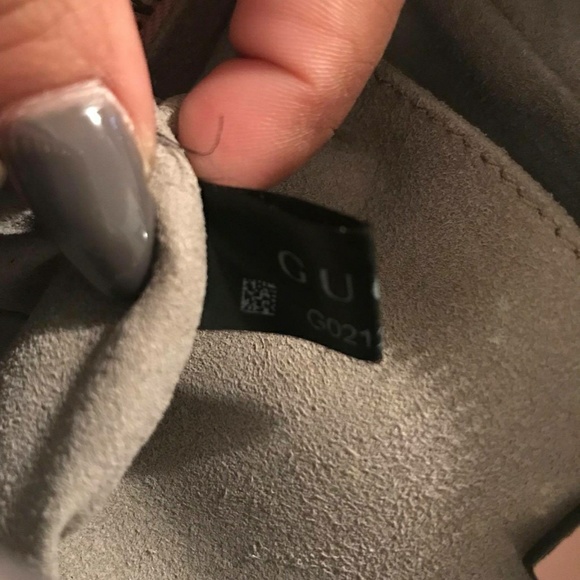 Sold****Medium Gucci Swing Tote In pink & blue - Picture 4 of 8