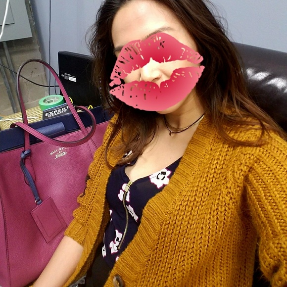 Sold****Medium Gucci Swing Tote In pink & blue - Picture 5 of 8