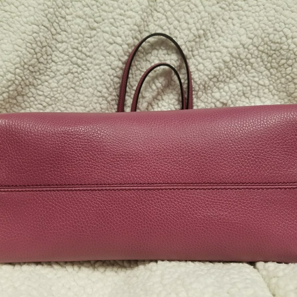 Sold****Medium Gucci Swing Tote In pink & blue - Picture 6 of 8