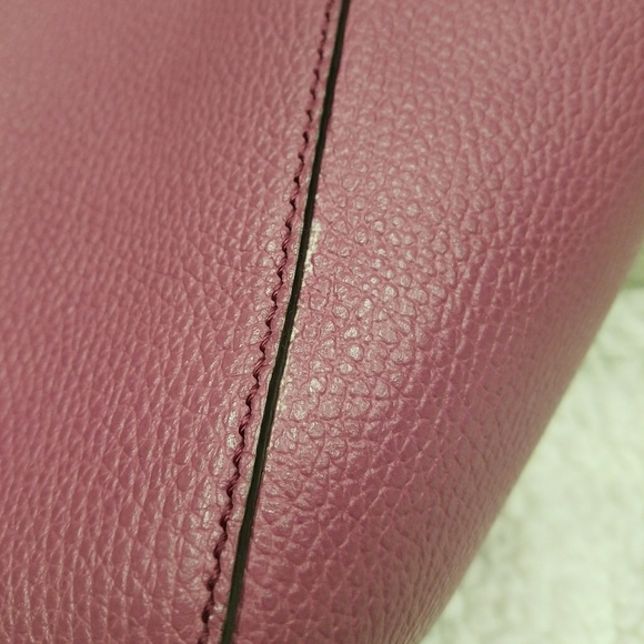 Sold****Medium Gucci Swing Tote In pink & blue - Picture 7 of 8