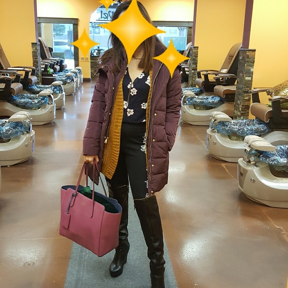 Sold****Medium Gucci Swing Tote In pink & blue - Picture 8 of 8