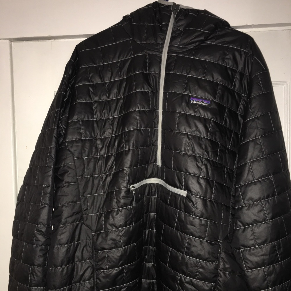 Men’s XXL black nano puff Patagonia jacket