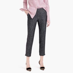 J Crew Martie Pant in Sequin Herringbone