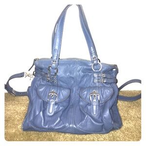 Leather crossbody purse by Junior Drake