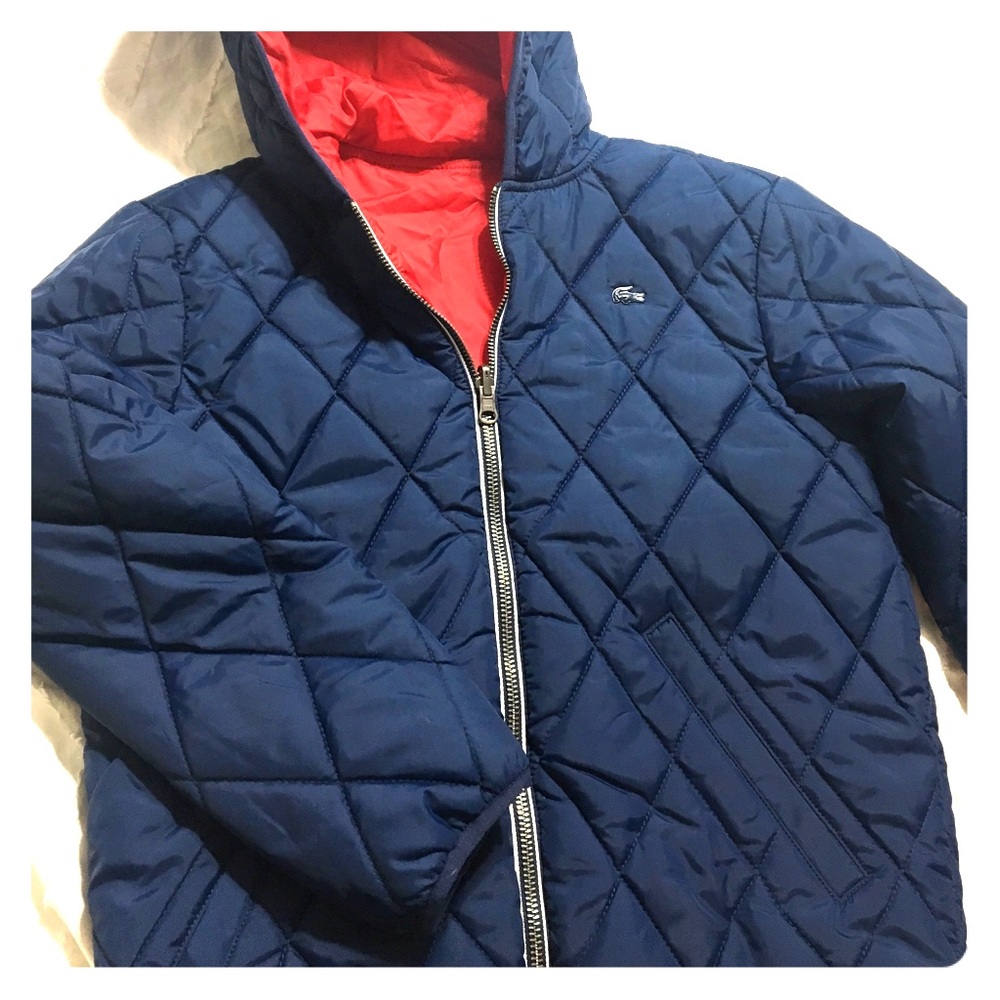 Lacoste Boys Reversible Puffer Jacket