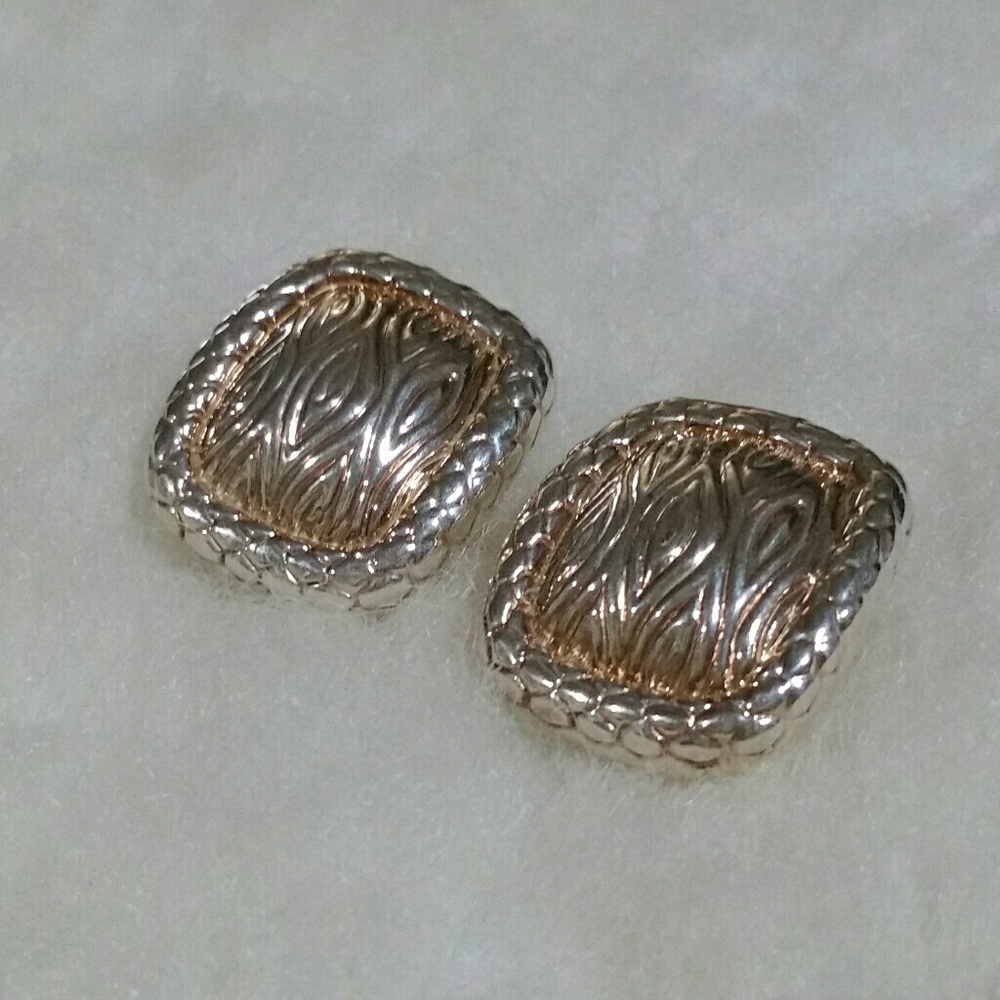 Simon Sebbag large square 925 earring