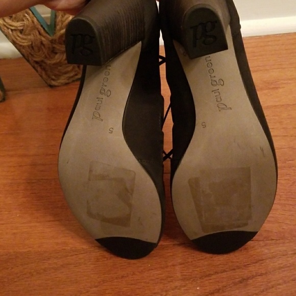 Paul Green Jansen Lace Up Peep Toe - Picture 7 of 8
