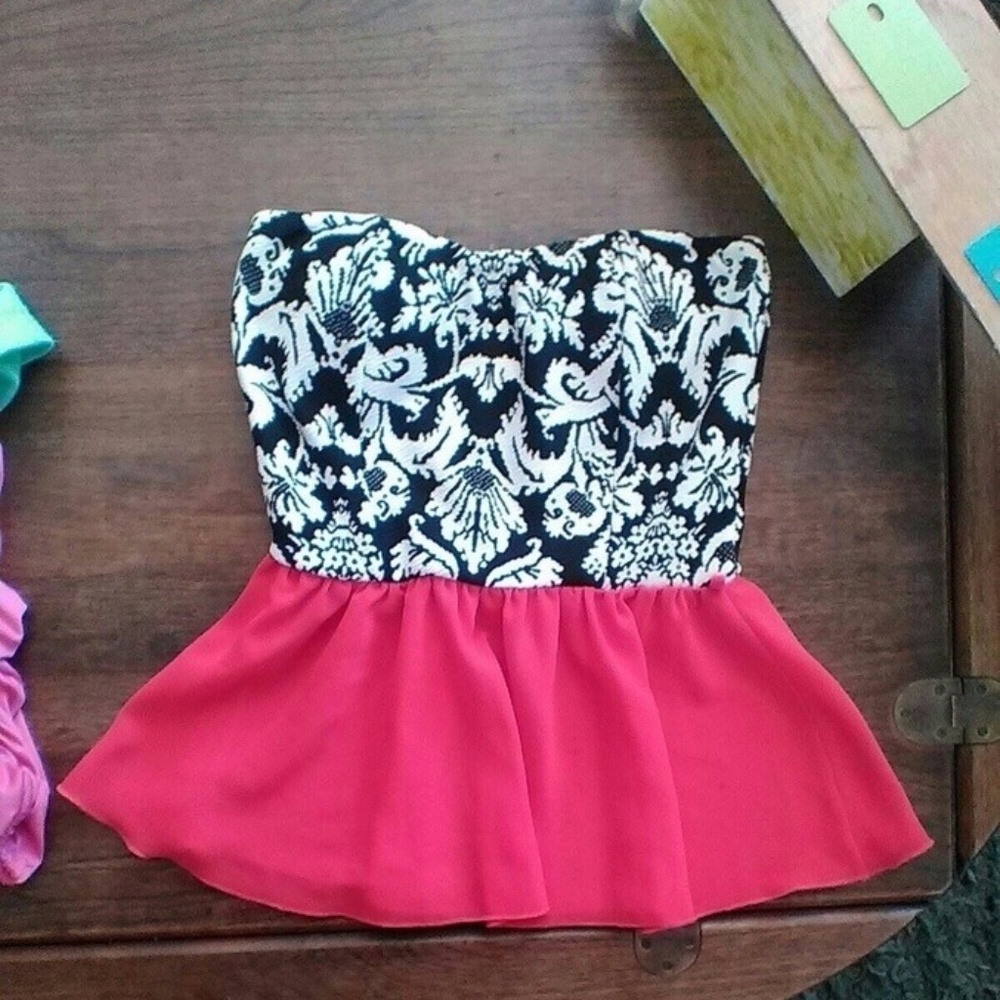 Girl's Peplum Top