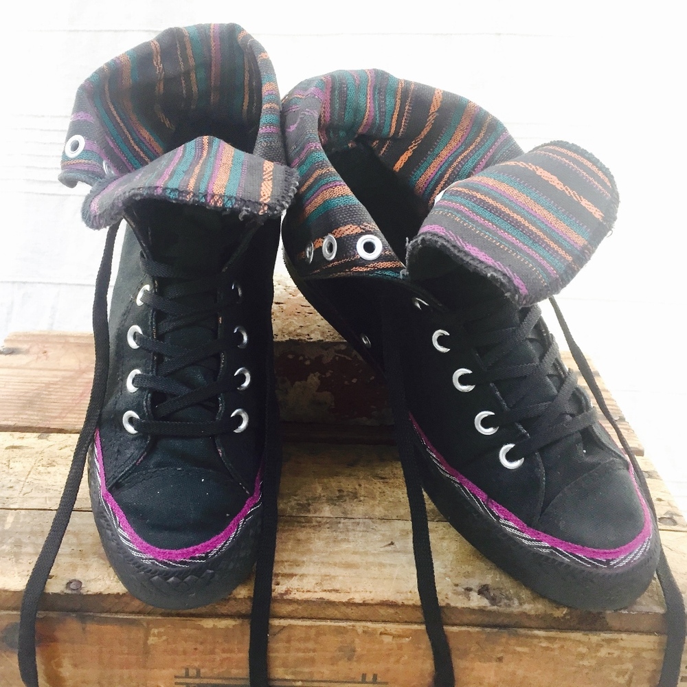 Converse / Chuck Taylor / Fold Down High Tops