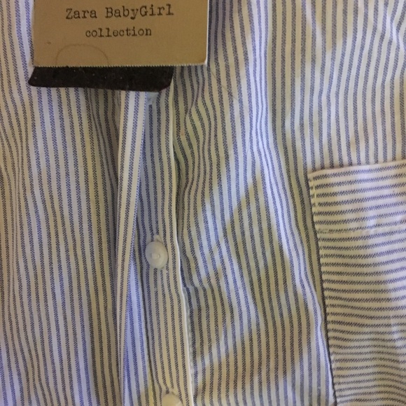 Zara baby poplin shirt with patches - Picture 5 of 8