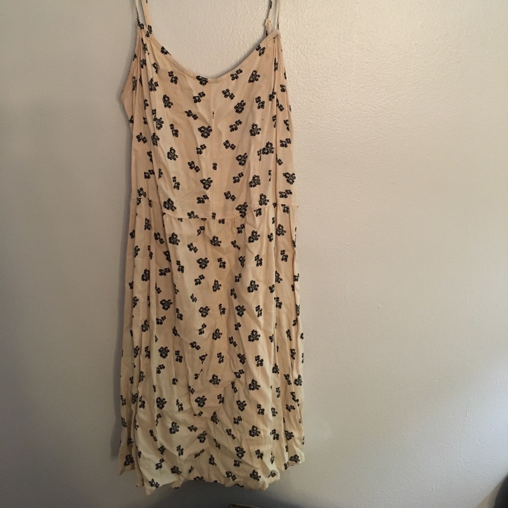 h&m floral pattern dress