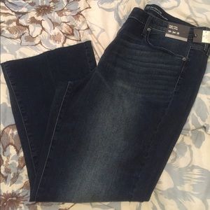 Mossimo size 18 high rise crop jean