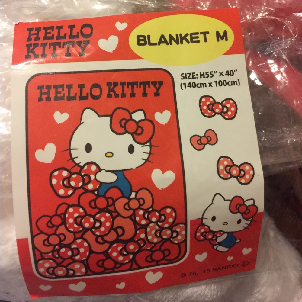 Hello kitty blanket ✨new✨
