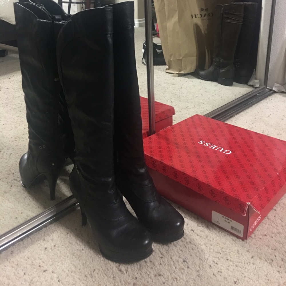 Guess below the knee boots