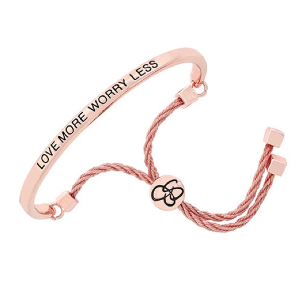 Jessica Simpson,Rose gold bracelet Bangle