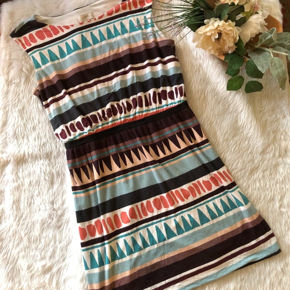 LOFT Dresses & Skirts - Loft Colorful Soft Cotton Dress