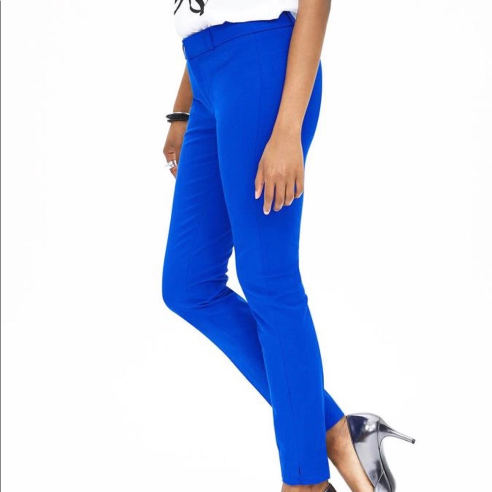 Banana Republic Sloan Fit Cobalt Blue Pant Size 12