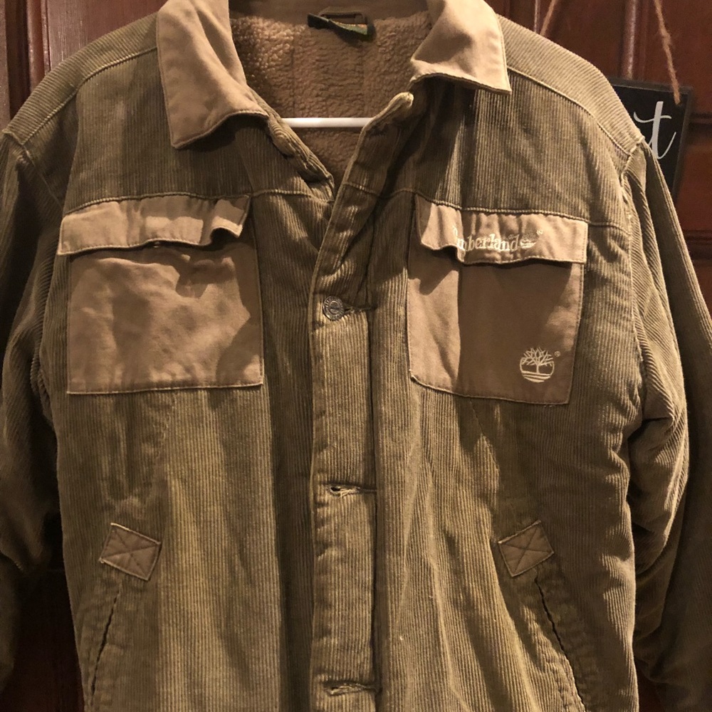 Big Boys Timberland Jacket sz Youth Large 16-18 - Picture 2 of 8
