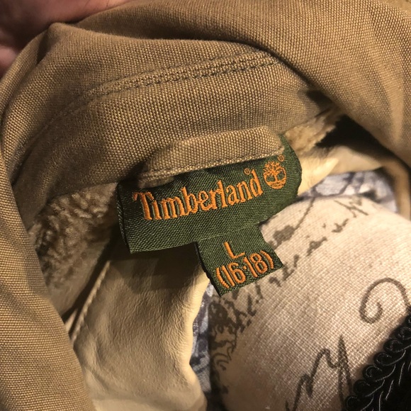 Big Boys Timberland Jacket sz Youth Large 16-18 - Picture 4 of 8