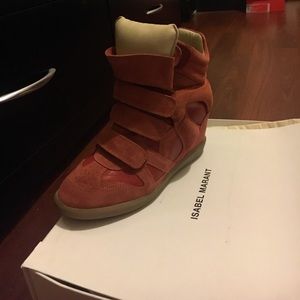Isabel Marant Burt High Top Sneakers