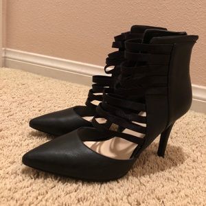 Nine West strappy heels