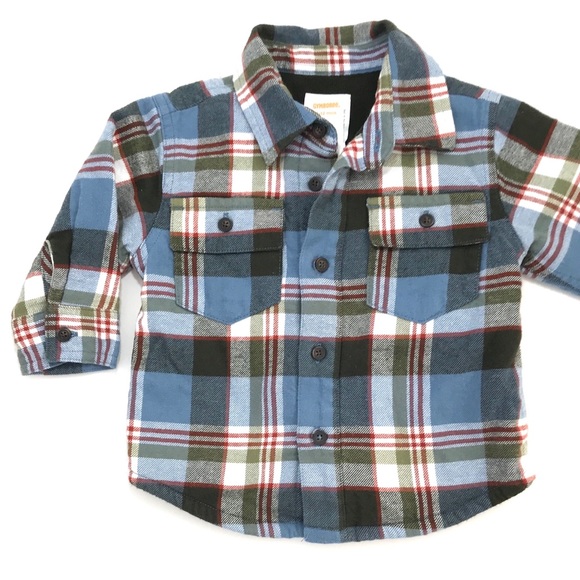 Gymboree Button Down Shirt Jacket - Picture 2 of 8