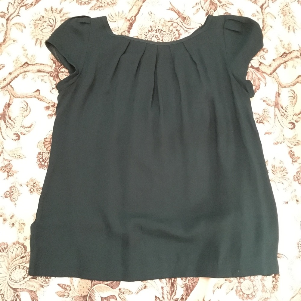 Simple Sea-Green top