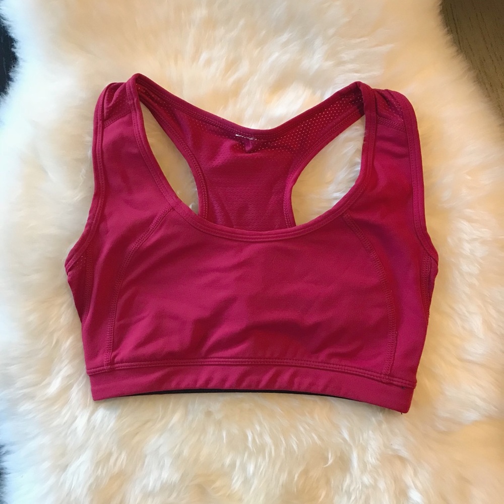 Fabletics Sports Bra (Red)