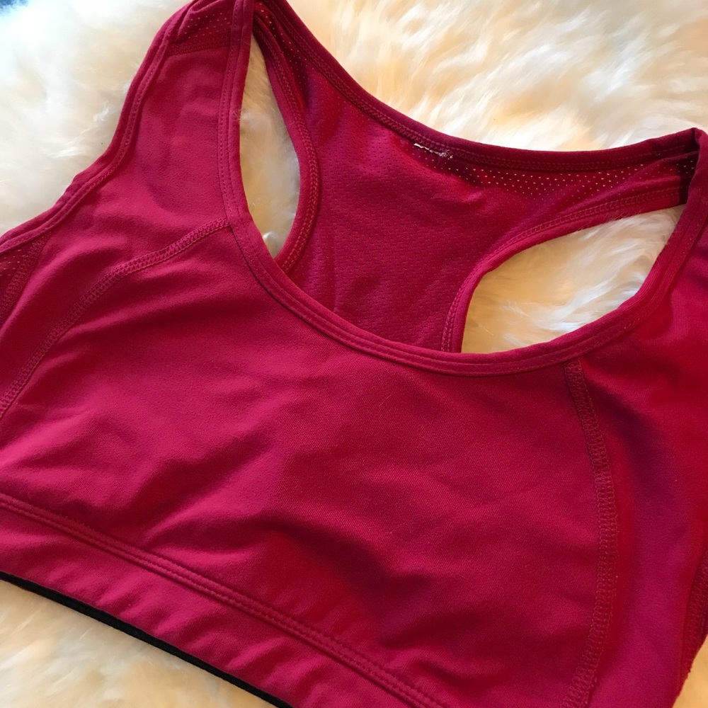 Fabletics Sports Bra (Red) - Picture 5 of 8