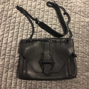 Nasty Gal Black Chain handbag