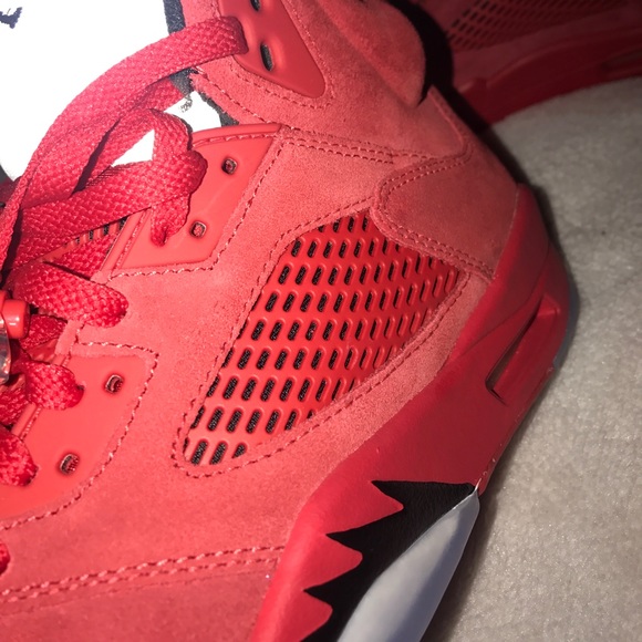 Jordan 5 "Red Suede" - Picture 7 of 7