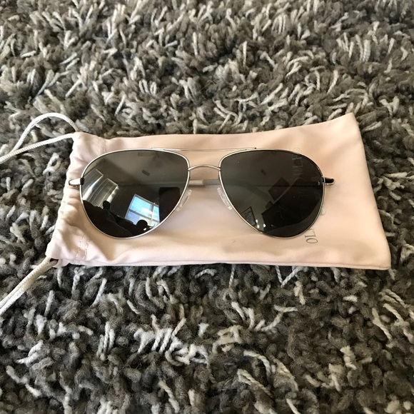 Oliver Peoples aviator style sunglasses