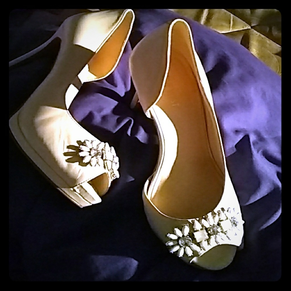 Open toe heels