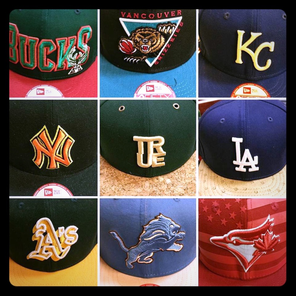 “New Era Snapbacks and Fitted caps”