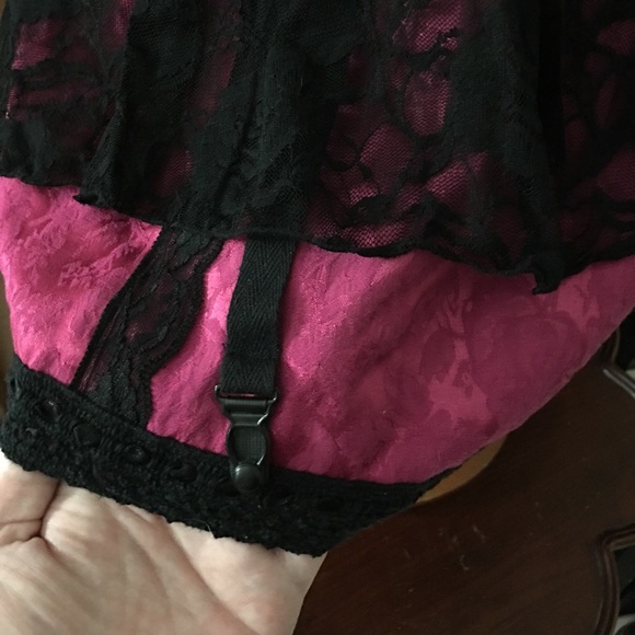 TRIPP Bustier & Mini skirt set brocade and lace - Picture 3 of 6