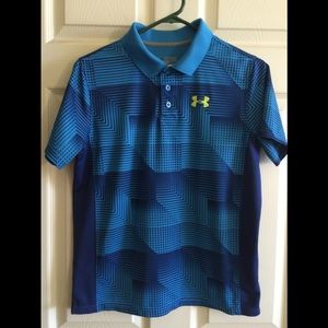Youth Boys Under Armour Golf Shirt
