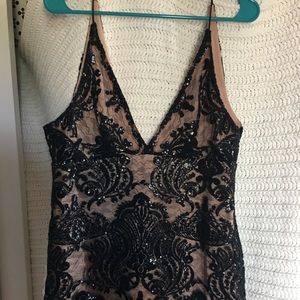 Free People Mini Sequin Dress