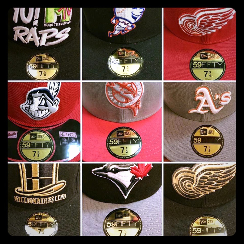 “New Era Snapbacks and fitted caps”