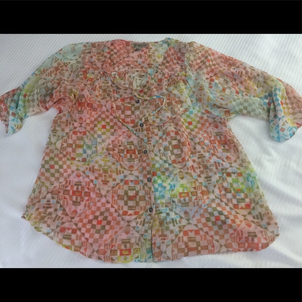 Nine West Vintage America Collection Blouse