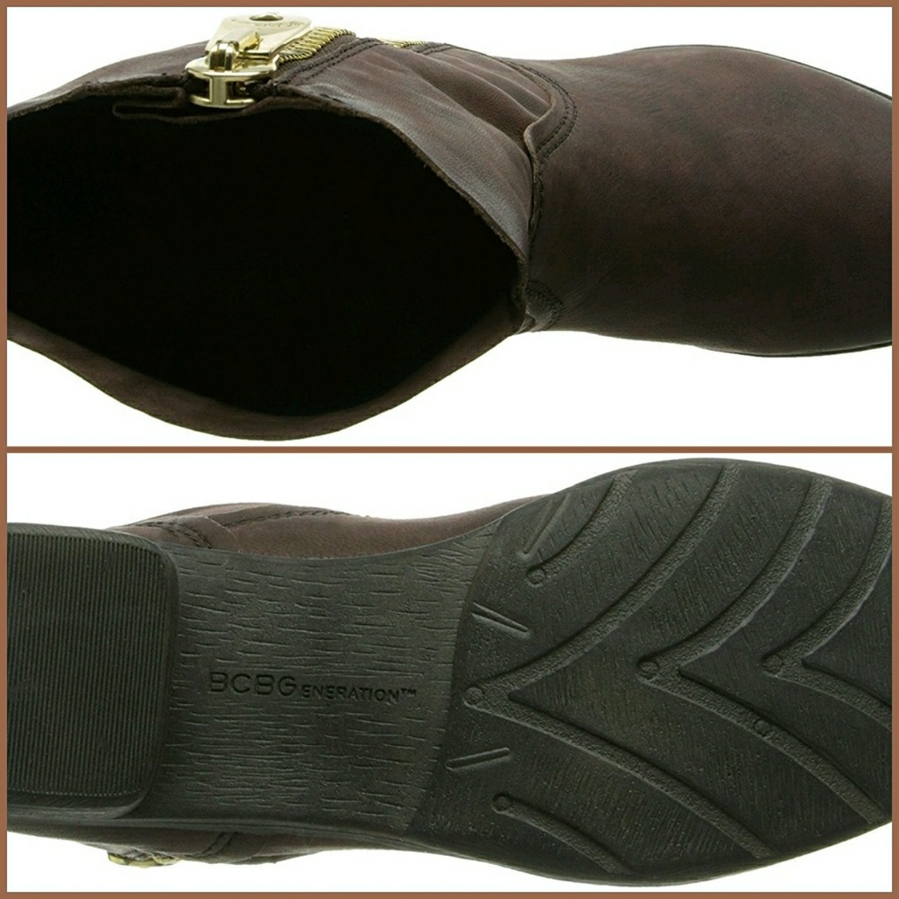 😚 BCBGENERATION ROSSY BROWN ANKLE BOOTS - Picture 3 of 8