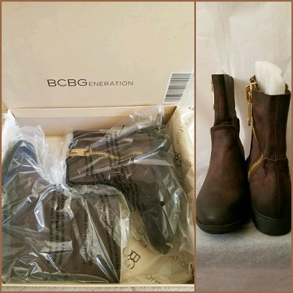 😚 BCBGENERATION ROSSY BROWN ANKLE BOOTS - Picture 6 of 8