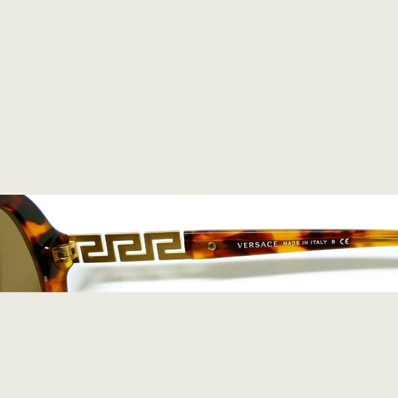 💎VERSACE Greek key sunglasses Swarovski butterfly - Picture 4 of 7