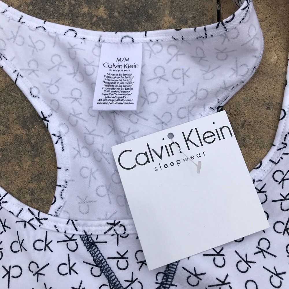 Calvin Klein sleep tank.