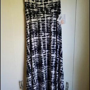 Lularoe tie dye maxi skirt