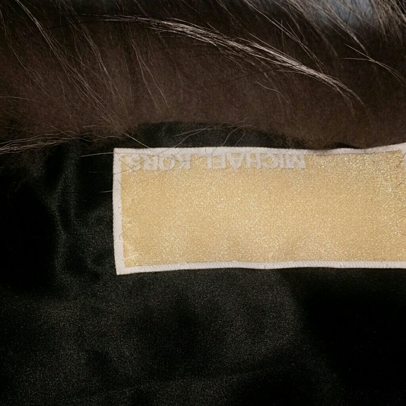 🦊 Michael Kors Collection Silver Fox fur Vest M - Picture 8 of 10