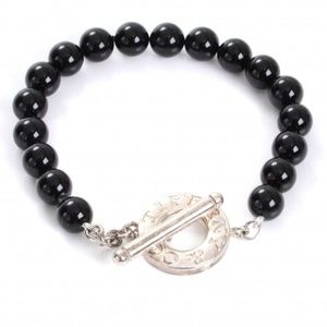 Black Onyx Tiffany Bracelet
