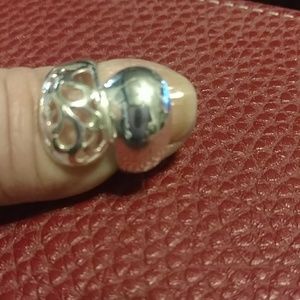 925 Sterling silver filigree ring